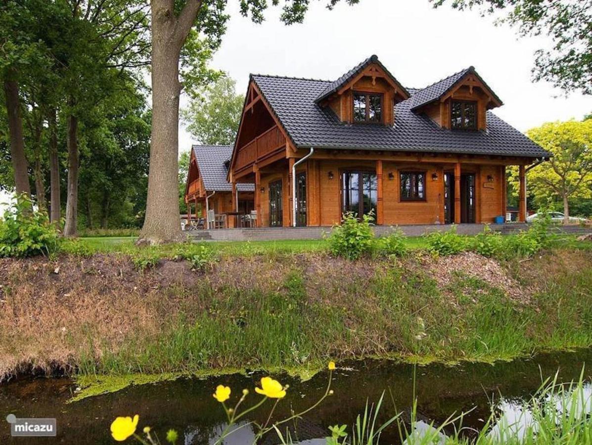 Houten Villa Tine Den Ham Bagian luar foto