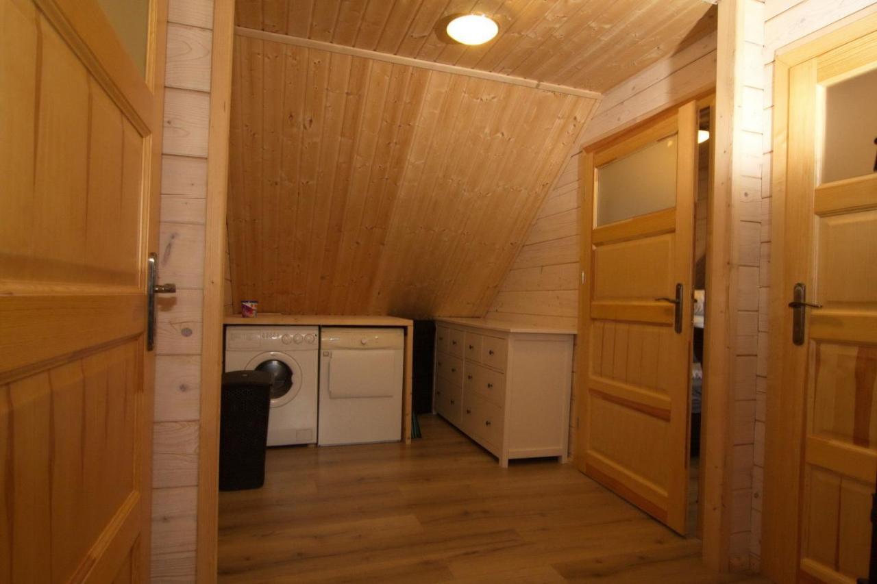 Houten Villa Tine Den Ham Bagian luar foto