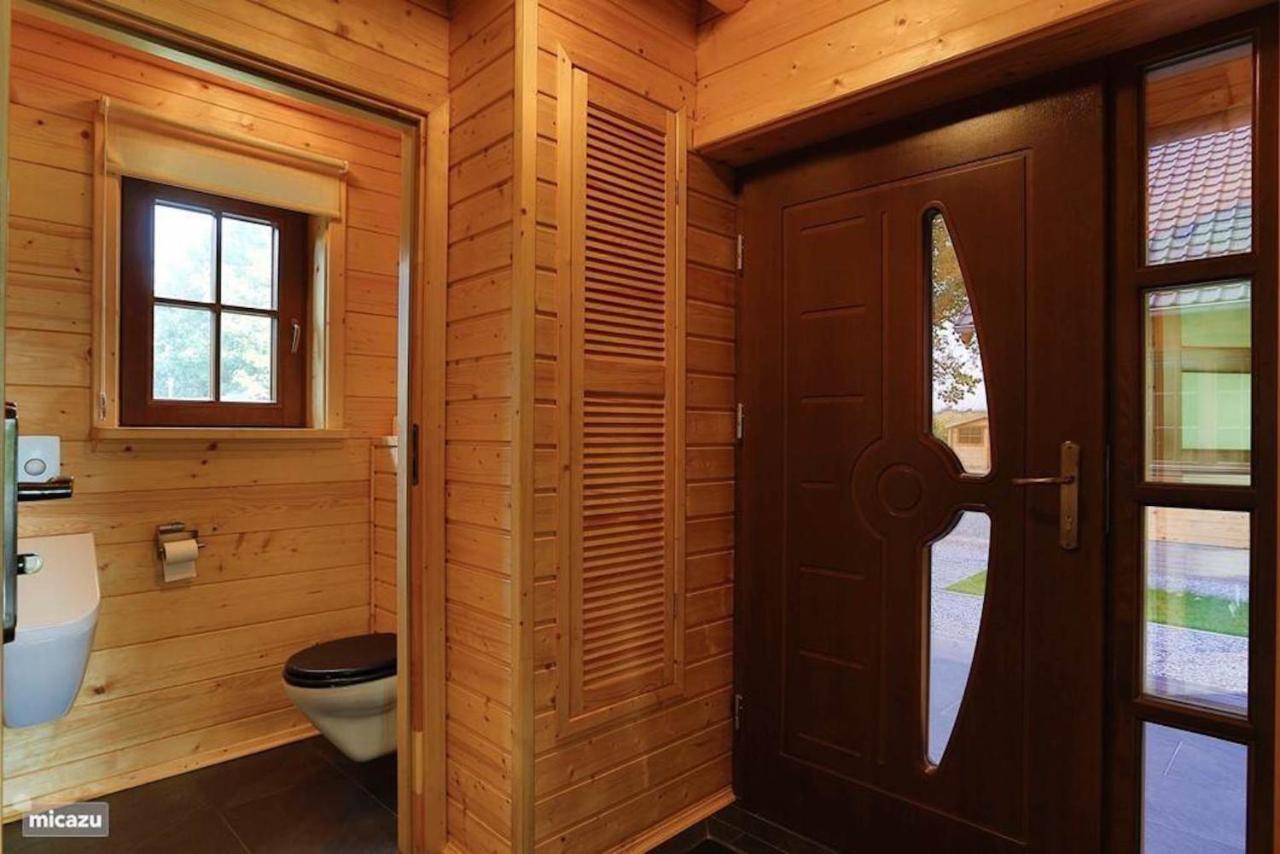 Houten Villa Tine Den Ham Bagian luar foto